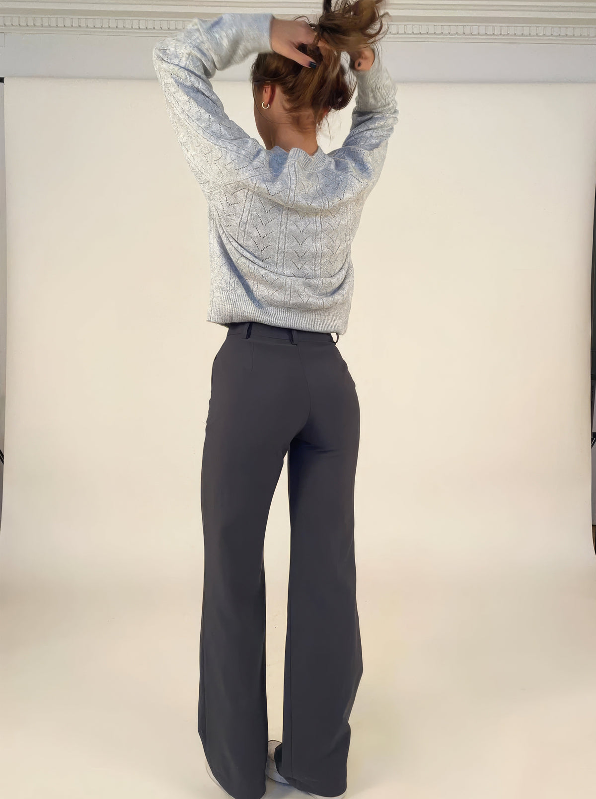 Women's Wide Leg Trousers with Relaxed Fit