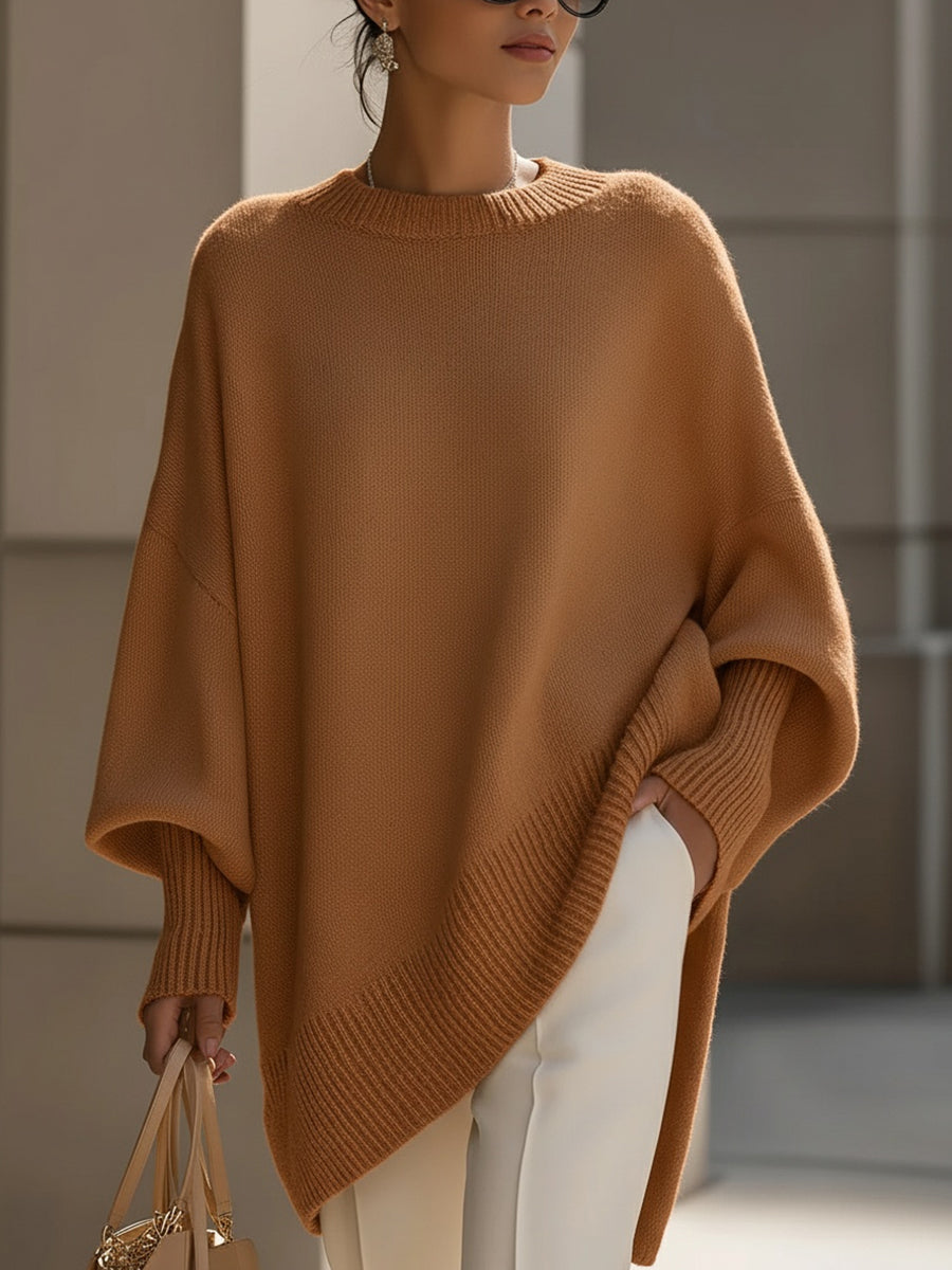 Women's Oversized Jumper – Caramel